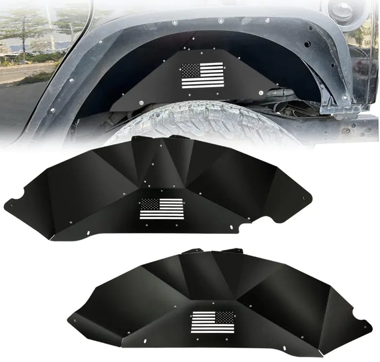 North America Best-Selling Rear Mud Flaps for Jeep JK/JKU 07-18