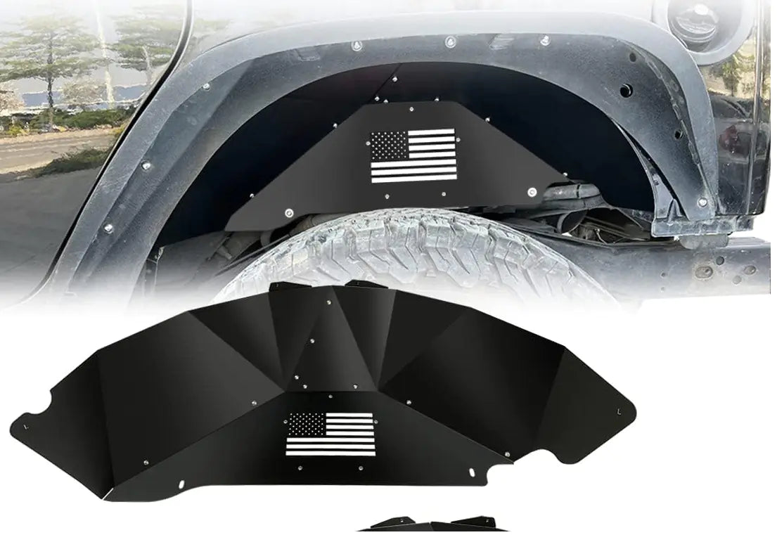 North America Best-Selling Rear Mud Flaps for Jeep JK/JKU 07-18